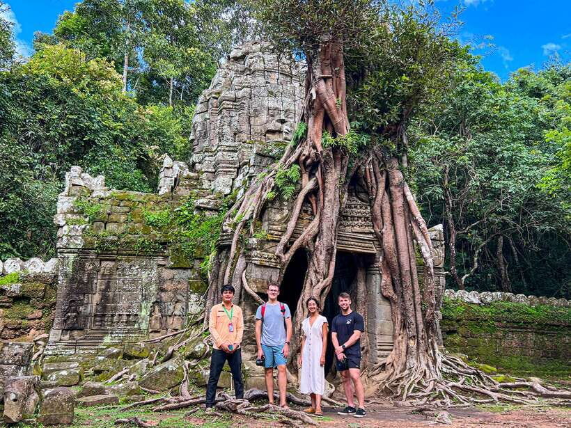 2-Day Angkor Wat, Kulen Mountain, Beng Mealea and Tonle Sap - Angkor Thom and Bayon Faces: Where Stone Starts Smiling Back