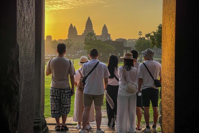 2 Day Angkor Wat Kulen Mountain Beng Mealea Floating Village Tour - Ta Prohm jungle temple: roots, ruins, and a movie-famous feel