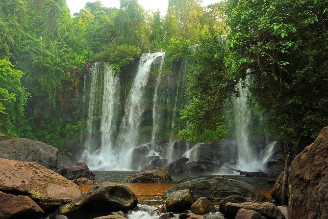 2-Days Private Tour Discovery Angkor Wat , Waterfall and Beng Mealea Temple - Sunrise at Angkor Wat That Sets the Tone