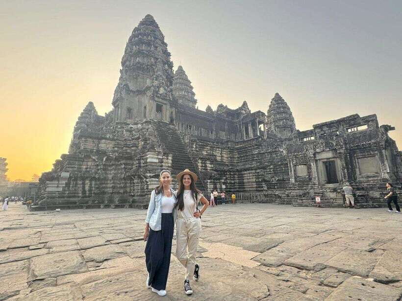3-Day Exploring Angkor Wat & Siem Reap Highlights Tour. - Day 2: Banteay Srei, Phnom Kulen waterfall country, and Beng Mealea’s lost-city vibe