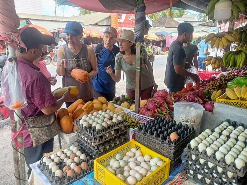 A day tour through Battambang/Local area and landmarks - Rice field lesson: planting life without the classroom vibe