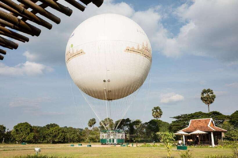 Angkor Balloon Sunrise or Sunset ride and Pick up/Drop off - What’s Included (and What’s Not) in Plain Language