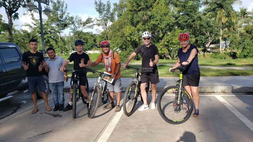 Angkor Jungle Biking Adventure Private Cycling Tour - The shorter stops: Spean neak, French Dam, and quick art/café breaks