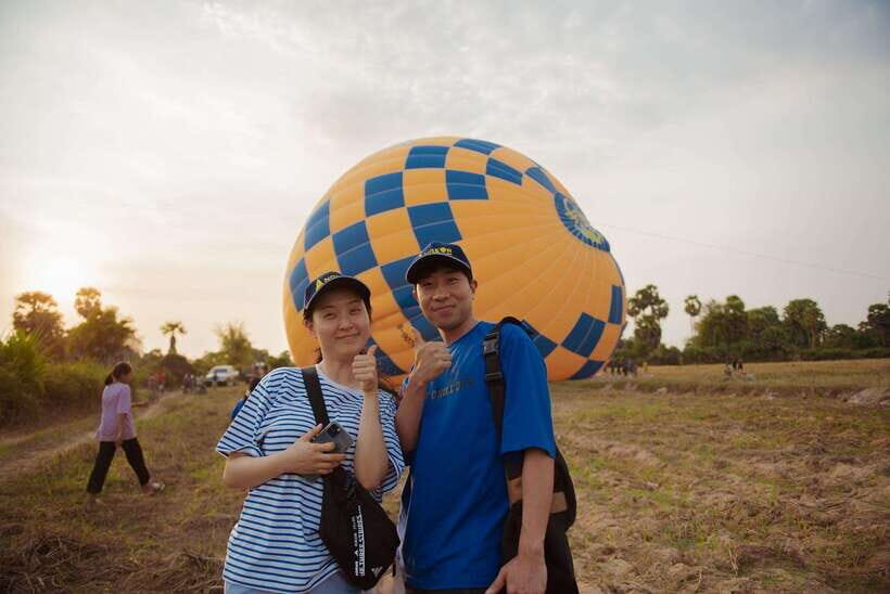 Angkor Stunning Hot Air Balloon - What the balloon ride feels like in practice
