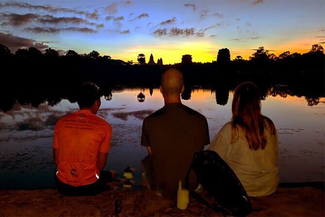 Angkor Sunrise Bike Tour - Breakfast & Lunch included - Angkor Wat at dawn: the part you remember