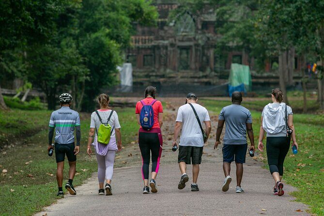Angkor Sunrise Bike Tour / E-Bike or Tuk Tuk - Angkor Wat stop: sunrise viewing spots with a guide’s eye