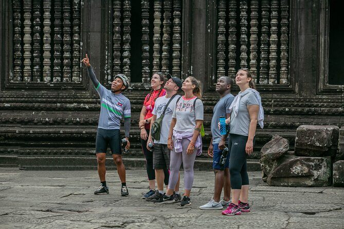 Angkor Sunrise Bike Tour / E-Bike or Tuk Tuk - Ta Prohm: the jungle-overgrown temple stop