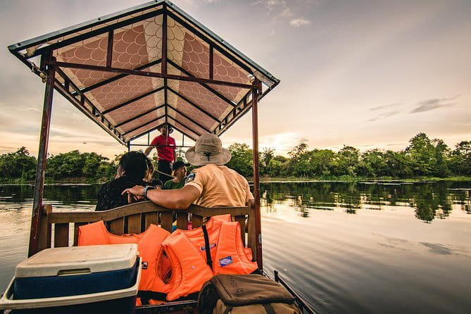 Angkor Sunset & Gondola Ride By Jeep - Tapang village drive: red clay roads and everyday Cambodia