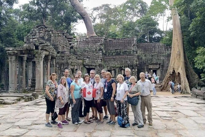 Angkor Temple Tour with Sunset - Small Group - Pickup, AC, towels, and the “small comfort” advantage