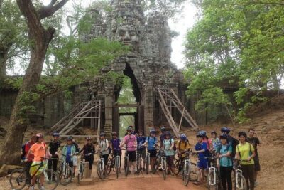 Angkor Wat & Bayon: the Smiling Temple - Trek bike setup and the real meaning of leisurely