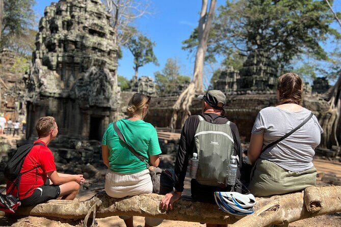 Angkor Wat Bike Tour with Lunch Included - Ta Prohm: where the roots frame the ruins