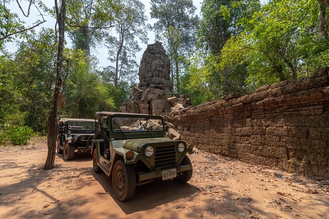 Angkor Wat by Vintage Jeep – Private Tour - Angkor Thom: South Gate to Bayon’s smiling faces