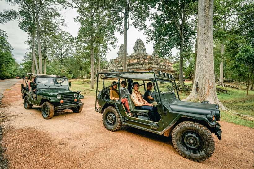 Angkor Wat: Guided Jeep Tour Inclusive lunch at local house - Lunch at a local house: food break with a calmer pace