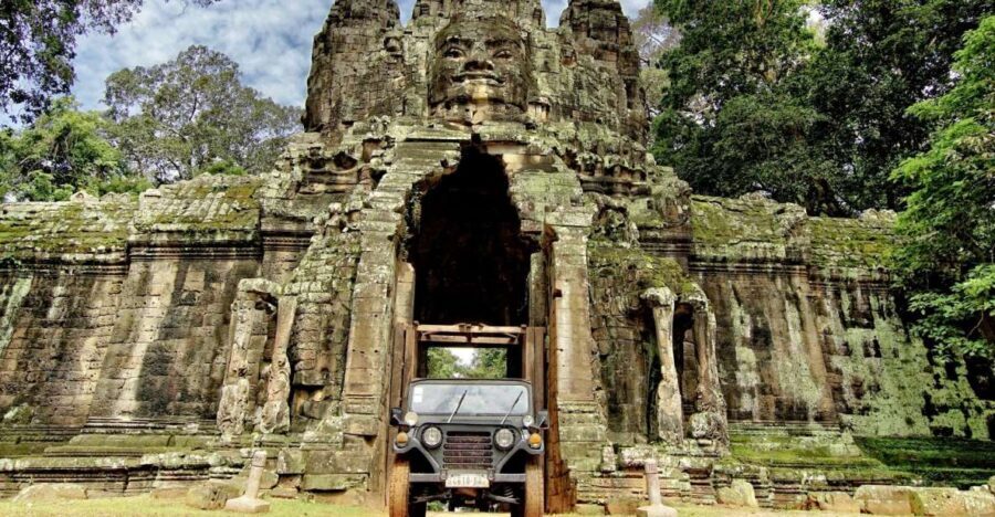 Angkor Wat in a vintage Jeep with driver - jeep rental - Who This Jeep Tour Fits Best