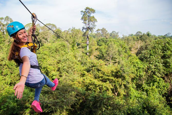 Angkor Wat Park Zip Line Adventure in Siem Reap - Key highlights you’ll care about