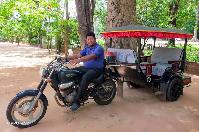Angkor Wat Private Tour by Tuk-Tuk with English Speaking Driver - Angkor Thom South Gate to Bayon: faces, terraces, and tight city energy