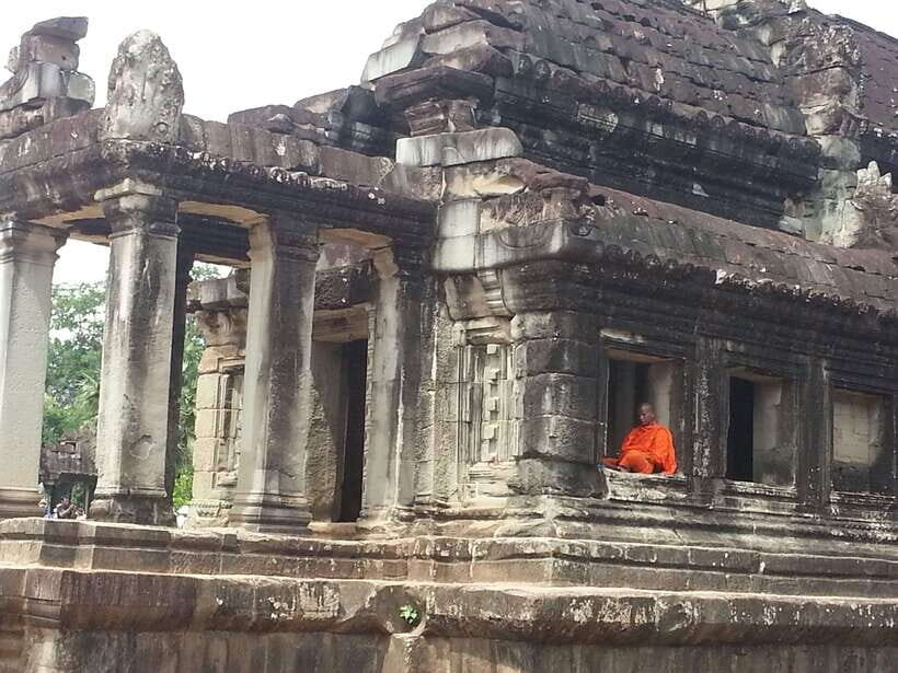 Angkor Wat, Small Circuit Private Tour with Banteay Srei - Ta Prohm: giant trees, Tomb Raider vibes, and very real roots