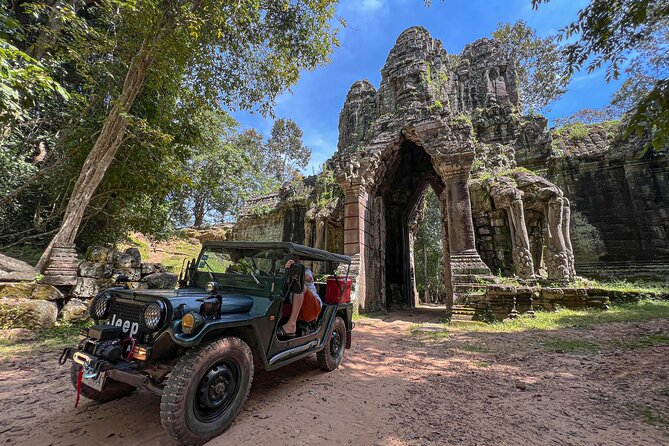 Angkor Wat Sunrise and Market Tour by Jeep - Stop 4: Ta Prohm, the jungle temple moment with real roots and real mood