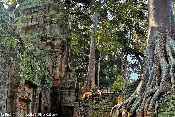 Angkor Wat Sunrise or Sunset Tour with Guide from Siem Reap - Angkor Thom’s South Gate plus Bayon and Baphuon towers