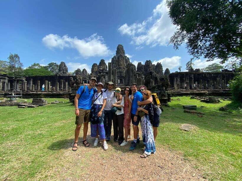 Angkor Wat Sunrise Shared Tours: Bayon-Ta Prohm-Banteay Srei - Angkor Thom and Bayon Temple’s 200 faces