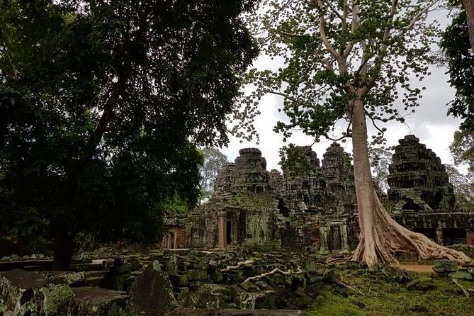 Angkor Wat Sunset TUK TUK Tour - Ta Prohm: Giant Trees, Film-Famous Angkor, and Real Atmosphere