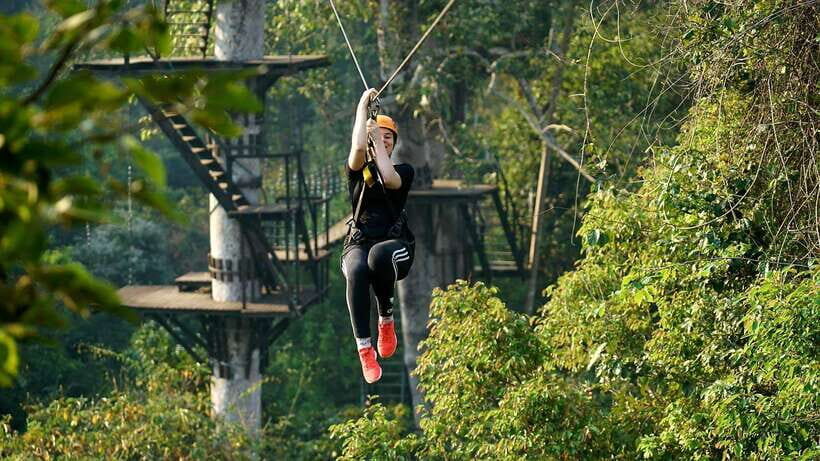 Angkor Zipline and Temple Tour with Sunset - Angkor Thom: Bayon’s faces and the “story stones”