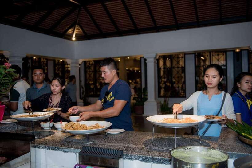 Apsara Traditional Dances & Local Buffet with Tuk-Tuk Ride - The Buffet Dinner: Khmer Plates Plus International Choices