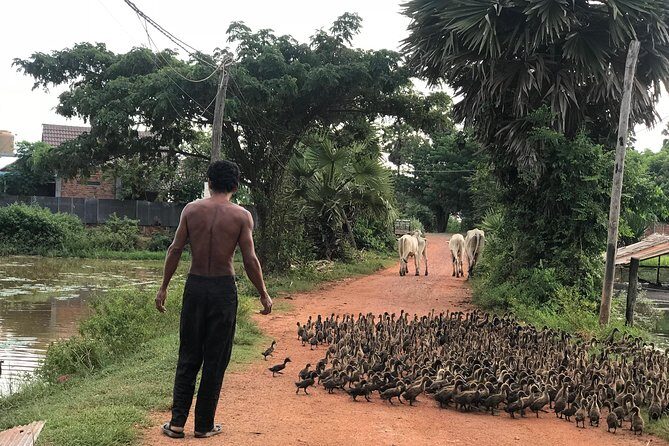 Authentic Cambodian Countryside Jeep Experience - Wat Athvear Temple: Buddhism you can see in daily routine