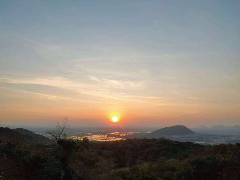 Bamboo Train, Banann Temple, Fruit Bat, Bat Cave, Sunset - Rice Paddies, Caves, and Bats: The Real Point of This Battambang Day