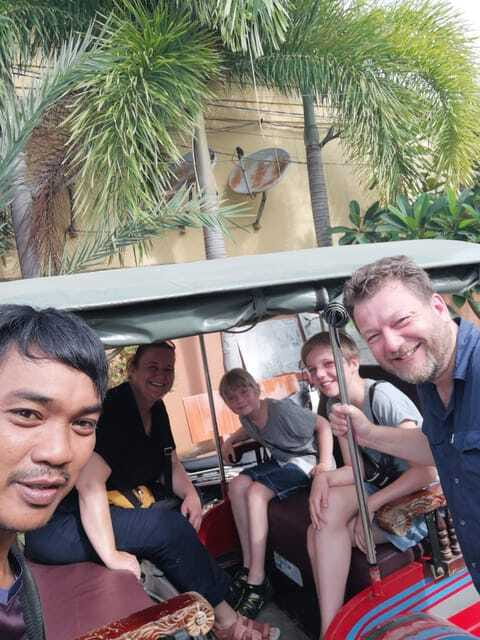 Bamboo train. Phnom Sampove cave. Bat cave and Banan Temple - Suspension Bridge at Kampongpil: A Quick Win for Photos and Stretching Legs