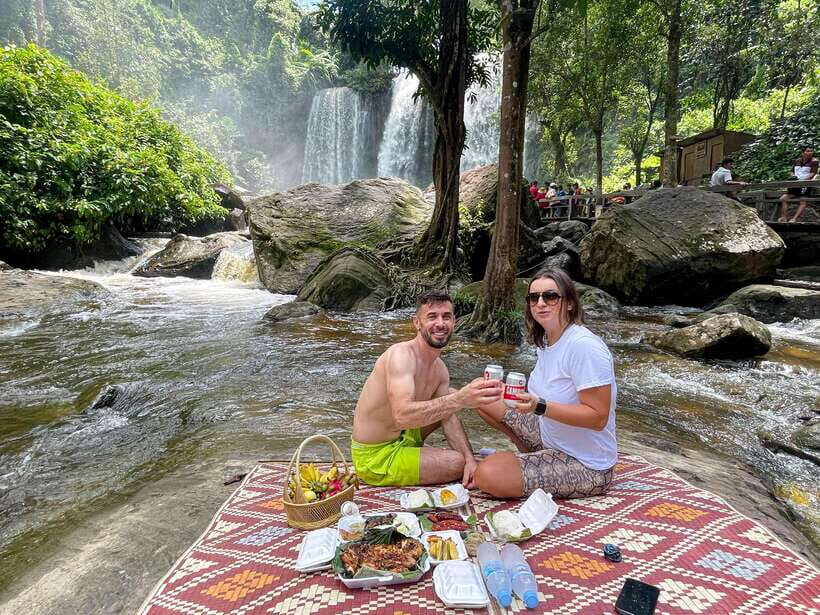Banteay Srei, Beng Mealea and Kulen Mountain with Picnic - A Siem Reap day trip that mixes carvings, cliffs, and jungle ruins