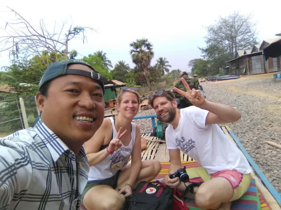 Battambang family tuktuk tour BambooTrain/Wat Banan/Bat cave - Wa Kor Village and the Swing Bridge: traditions without the shopping trap