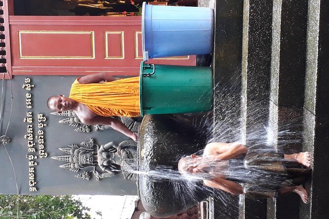 Buddhist Water Blessing and Real Life Experience with Local - Wat Preah Prom Rath: Buddha’s story, explained where it belongs