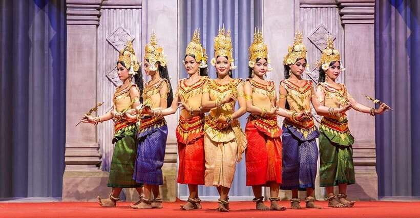 Buffet Dinner Apsara Show with hotel transfers - Buffet spread: Khmer classics plus sukiyaki, BBQ, and Western comfort