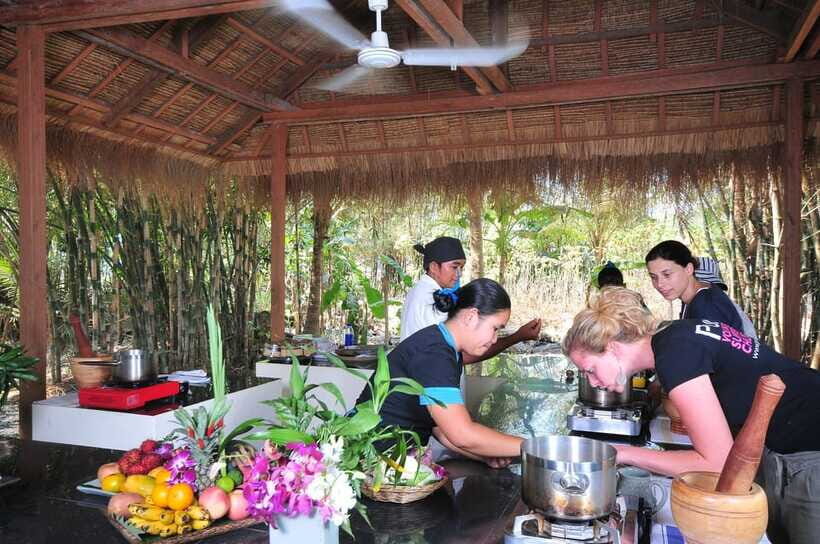 Cambodian Cooking Class from Siem Reap - Tuk-tuk out of Siem Reap and into real food country