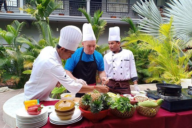 Cooking Class By Reveal Angkor Hotel Siem Reap - Cooking with a Local Chef: Hands-On, Not Lecture-Heavy