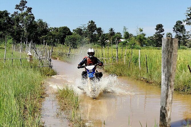 DB Siem Reap Half Day Dirt Bike Tour School - Banteay Ampil: an ivy-covered temple you reach the hard way