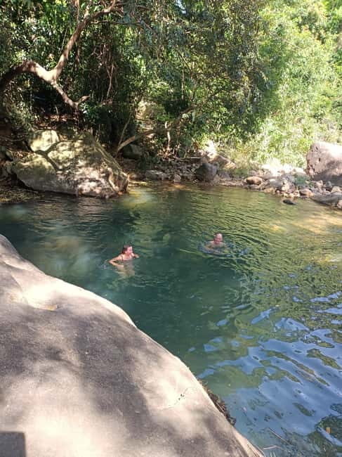 Discover Hidden Waterfall, Jungle Trekking, Swim Incl Snacks - Swimming at Veal Pouch: cool water, quiet moments, and real breaks