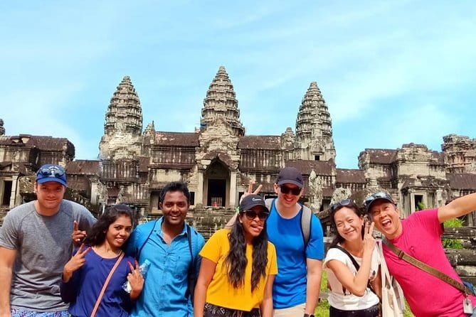 Explore Angkor Sunrise Spectacle a Full Day Temples Tour - Angkor Thom South Gate: the big-city entrance feeling