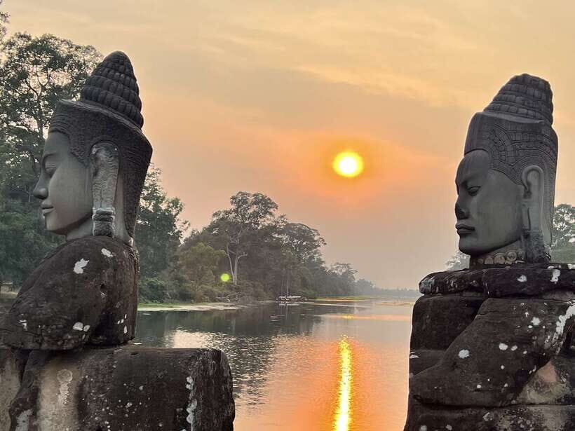 Explore Angkor Wat by Bike and Sunset - A 9-hour Angkor circuit that makes the temples feel real