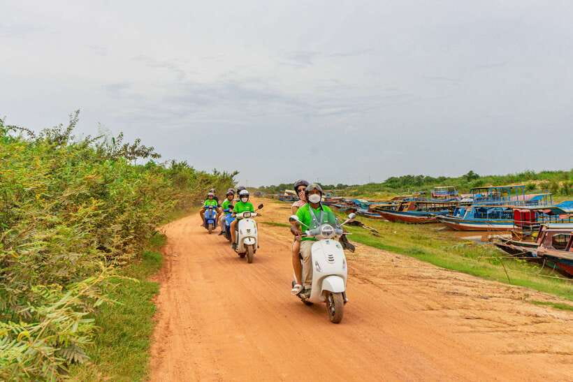 Floating Village Sunset boat Vespa Tour / Tuk Tuk Available - Price and value: is $55 a fair deal for 5 hours?