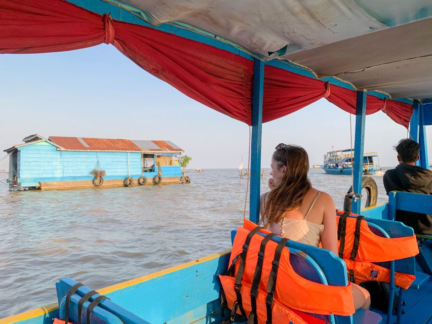 Floating Village Sunset boat Vespa Tour / Tuk Tuk Available - Lotus Farm by Samatoa: break time that still feels purposeful