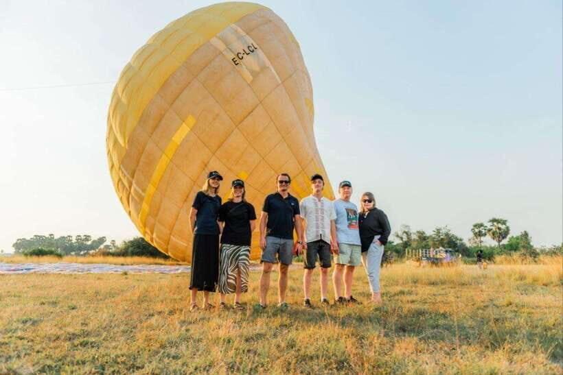 From Krong Siem Reap: Angkor Hot Air Balloon Ride w/ Pickup - Weather, safety, and what happens if flights cancel