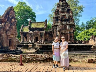 From Siem Reap: Banteay Srei Temple & Grand 5 Temple Tour - East Mebon and Neak Poan: water temples and the healing myth