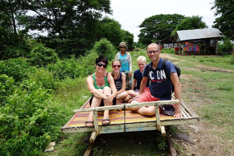 From Siem Reap: Battambang Day Trip Bamboo Train, Bats Cave - Ek Phnom Temple and Its Massive White Stone Buddha