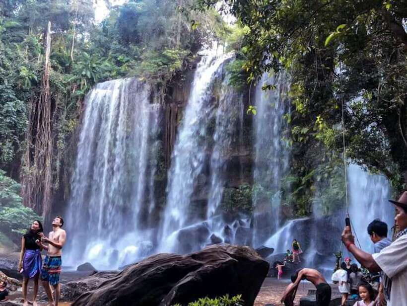 From Siem Reap: Guided Kulen Waterfall Tour - Kulen Waterfall swim: how to make the most of your time