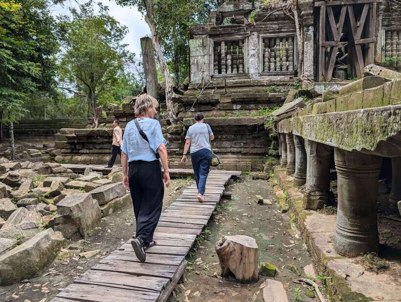 From Siem Reap: Koh Ker and Beng Mealea Private Day Tour - Koh Ker Temple: the seven-tier pyramid and sacred sites in the forest