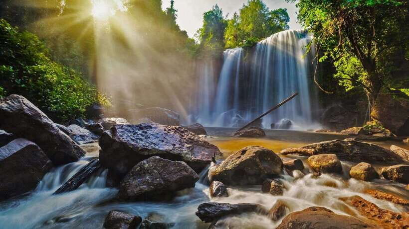 From Siem Reap: Small-Group Phnom Kulen Waterfall Day Tour - Leaving Siem Reap: The 2-Hour Kulen Mountain Ride