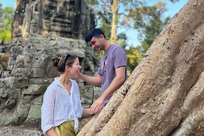 Full Day Archeological Tour in Siem Reap with Sun Set - Ta Prohm with Tree Roots: The Ruin Scene That Feels Alive