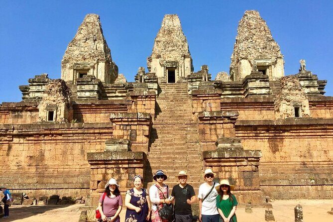 Full-Day Banteay Srei & 4 Temples - Grand Tours Join-in Tour - Pre Rup and Ta Som: views, causeways, and the “bring water” moment